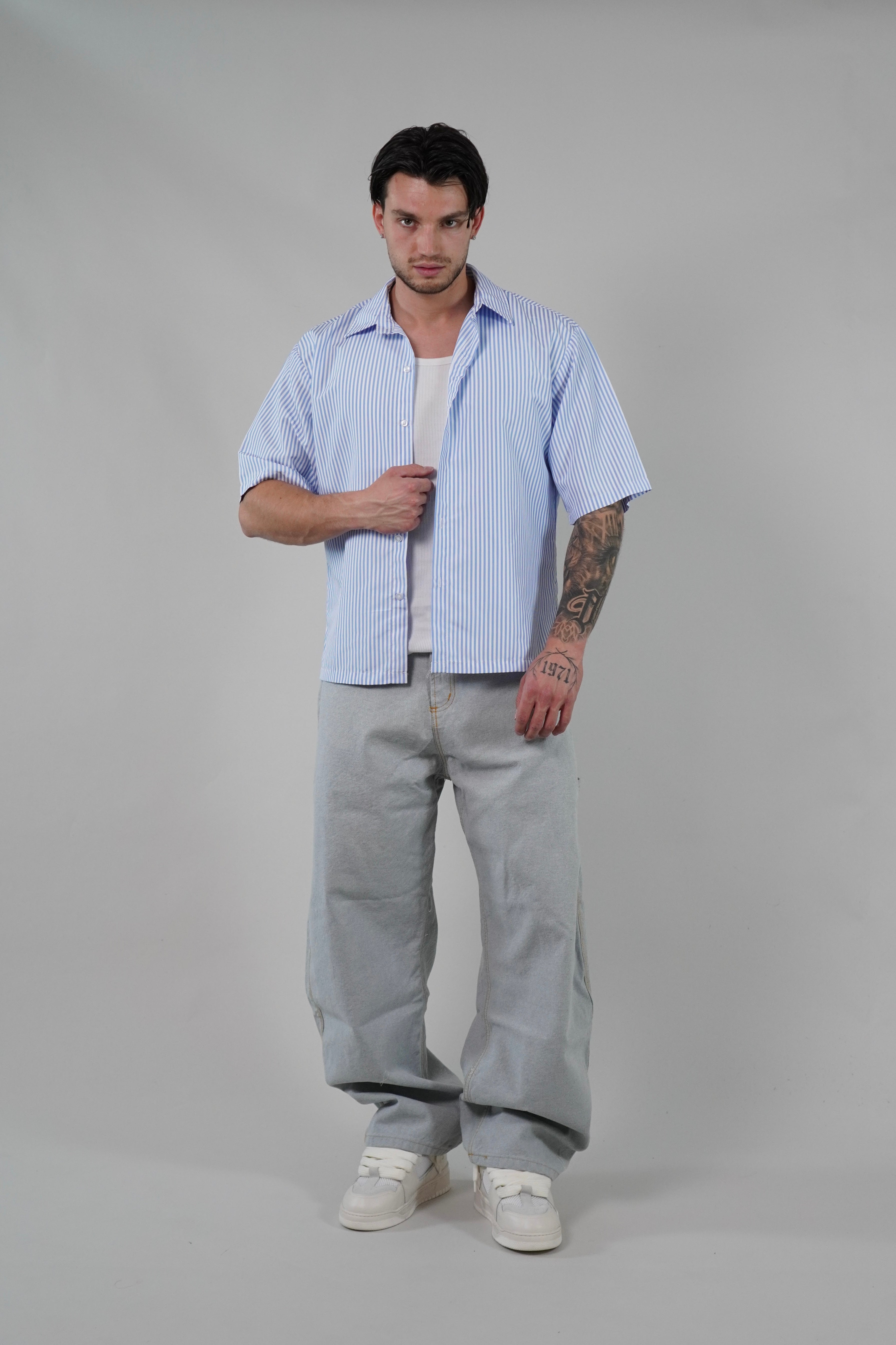 Camicia Aperitif Sky