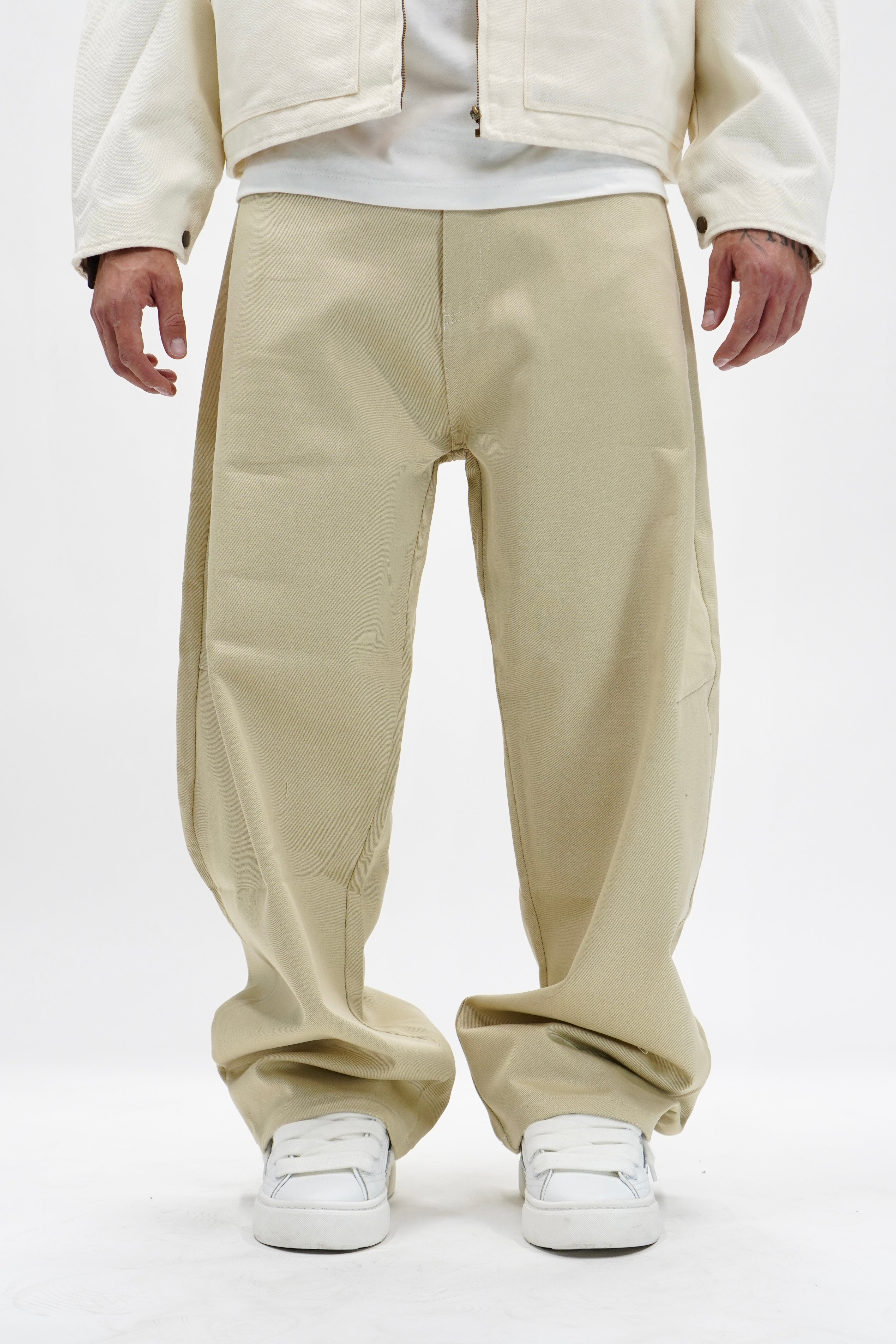 Jeans Baloon Beige