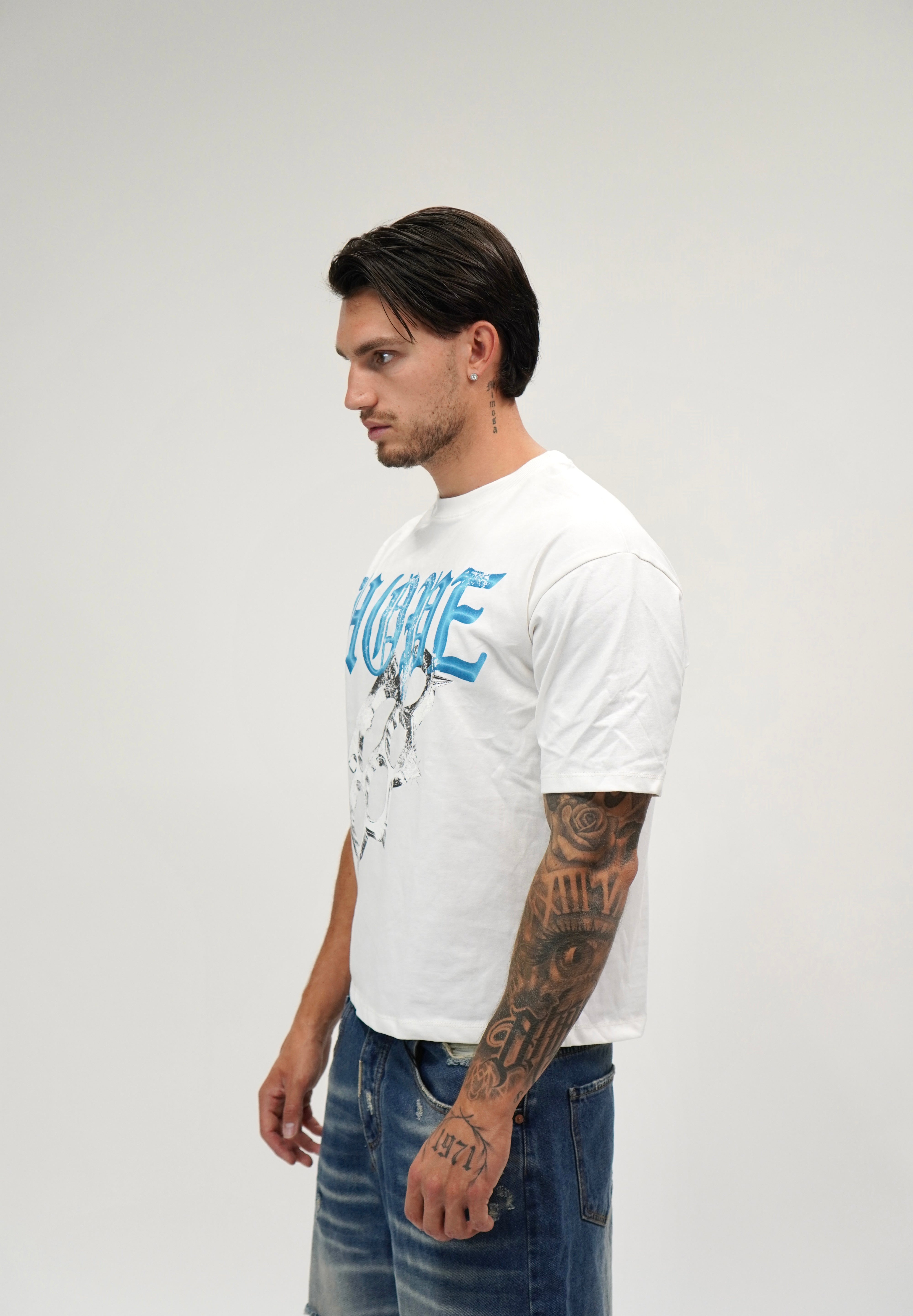 T-shirt Hope White