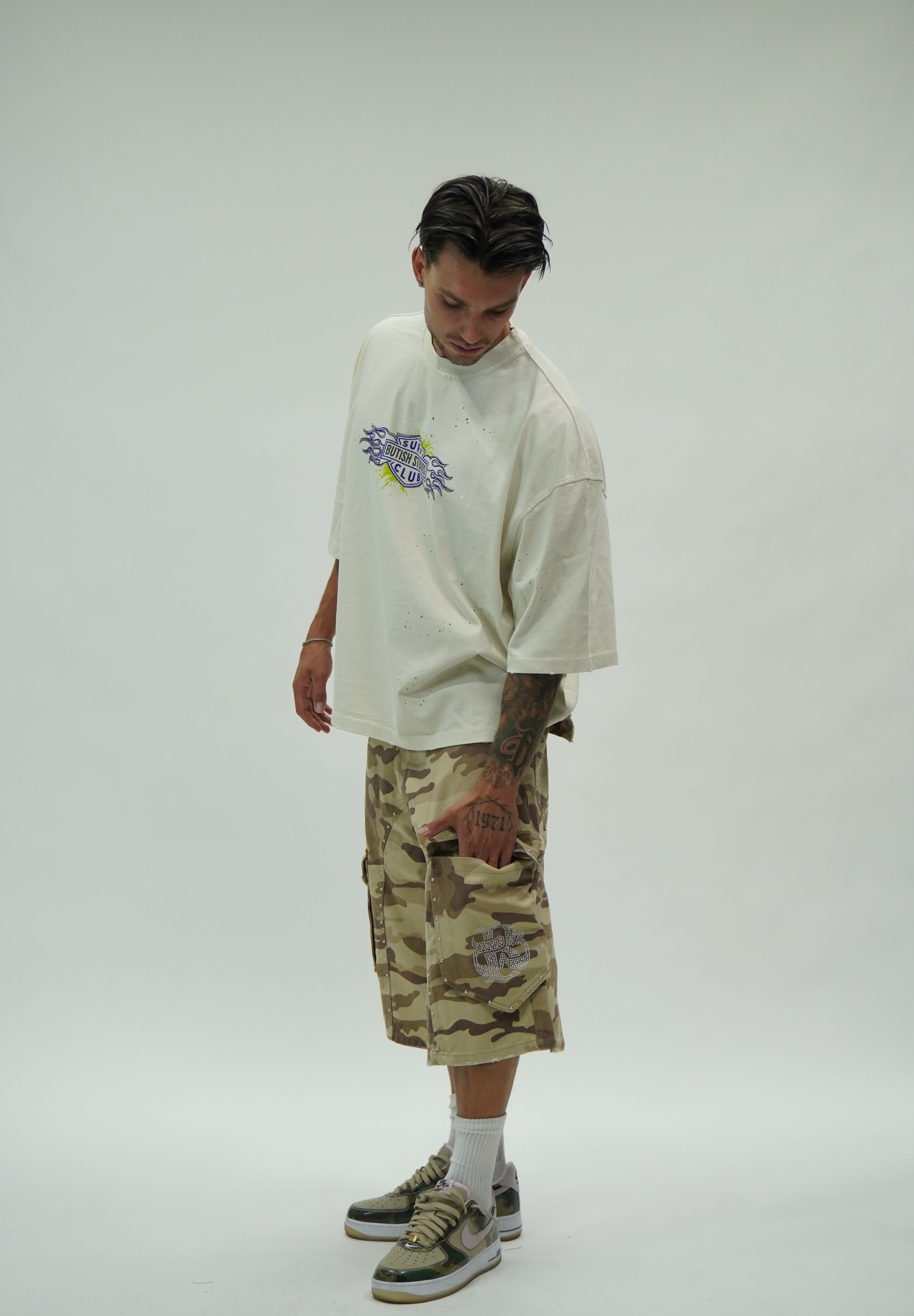 Jorts Desert Camo