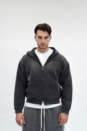 Hoodie Faded Black