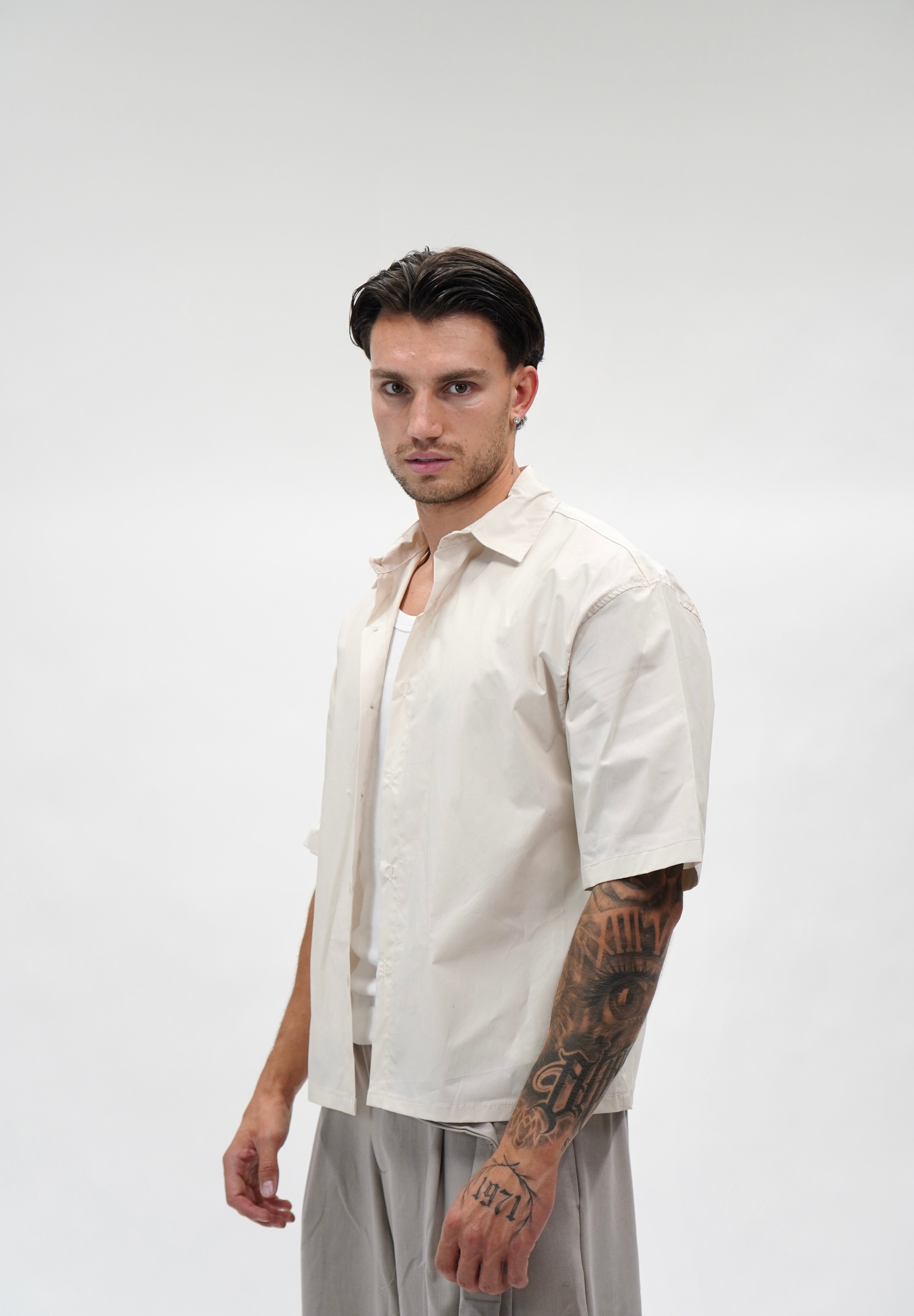 Camicia Creta Beige