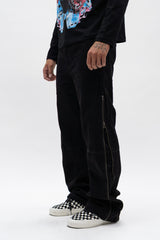 Jeans Flare Svarovsky Black