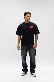 T-shirt Heart Black