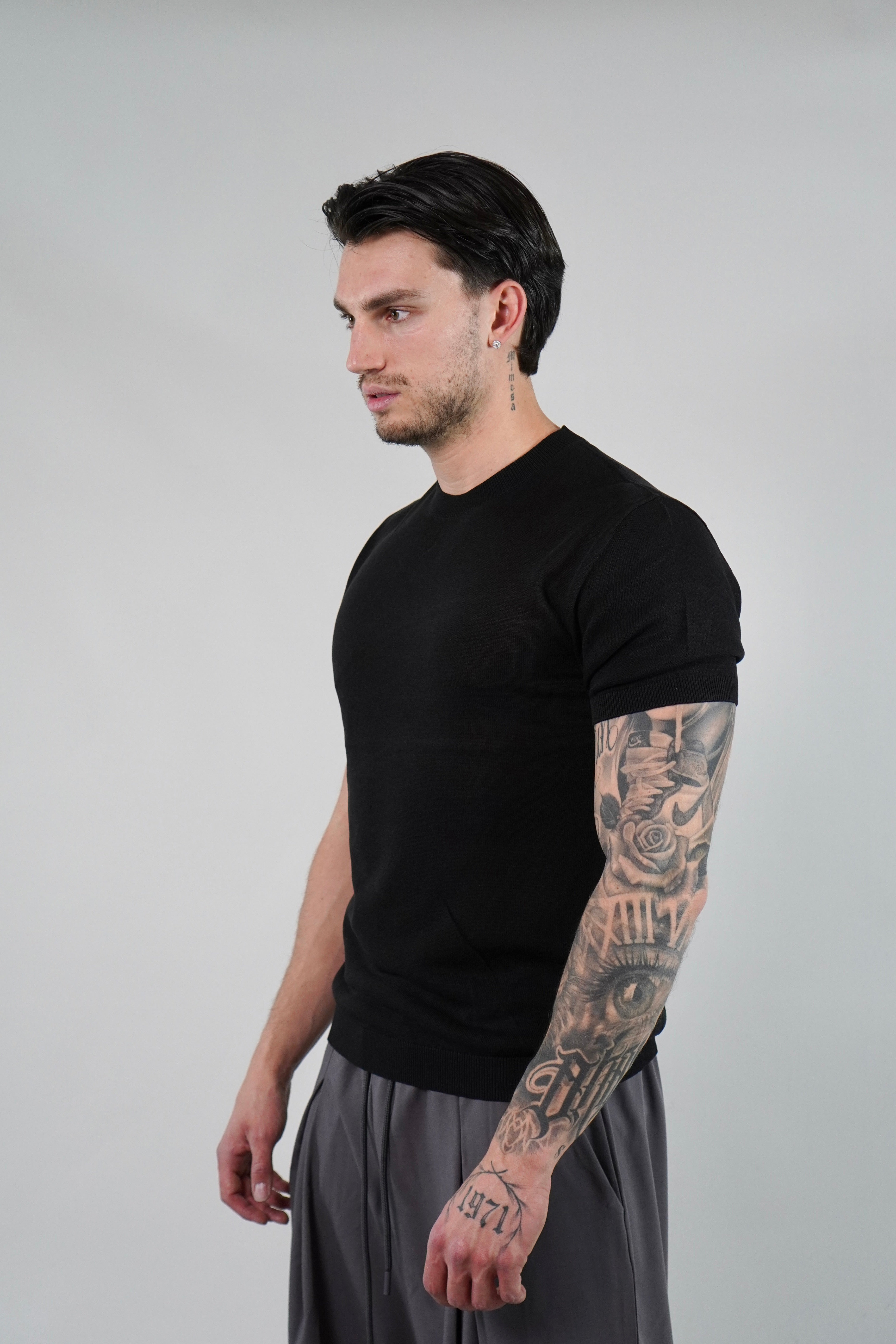 T-shirt Filo Black