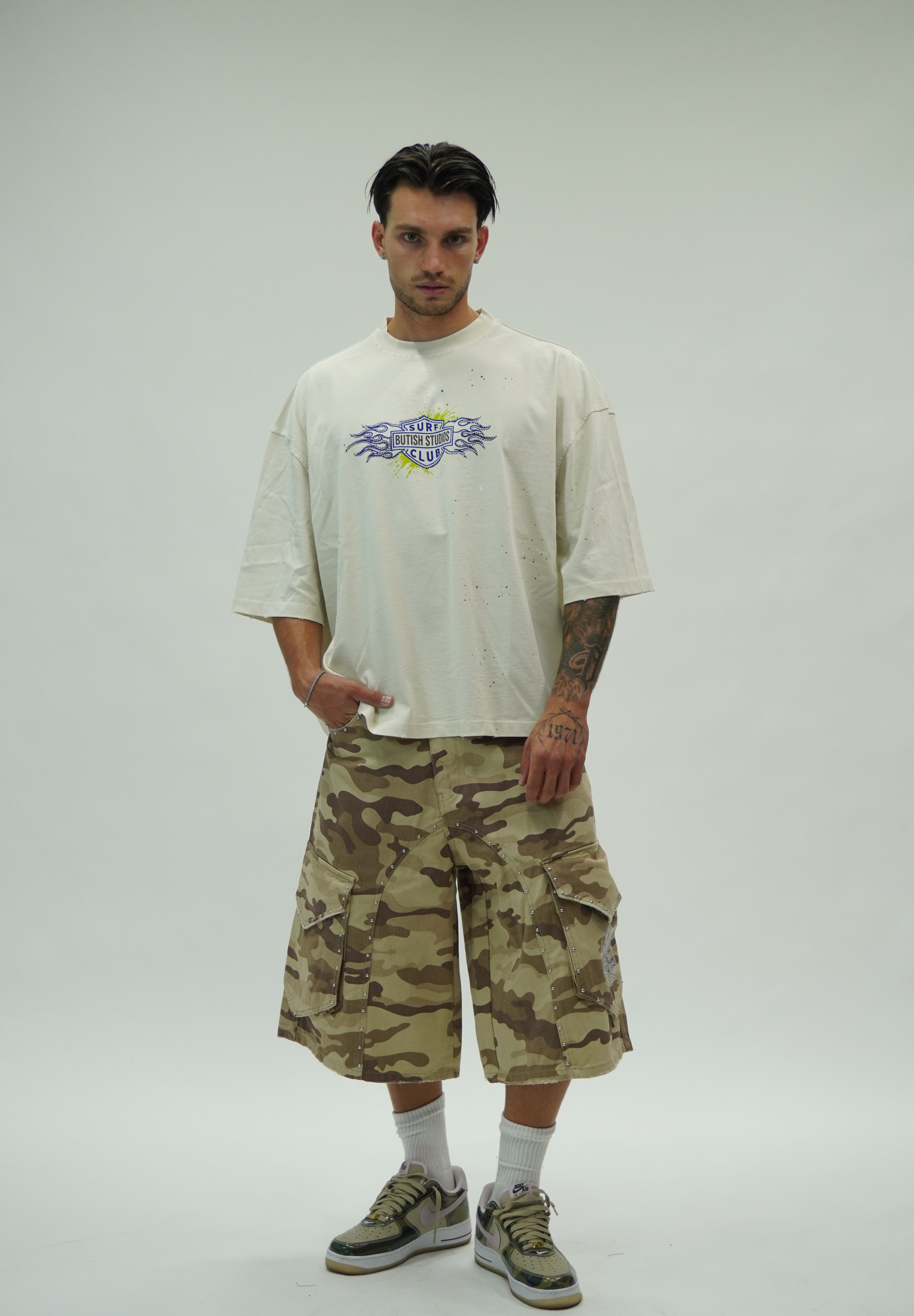 Jorts Desert Camo