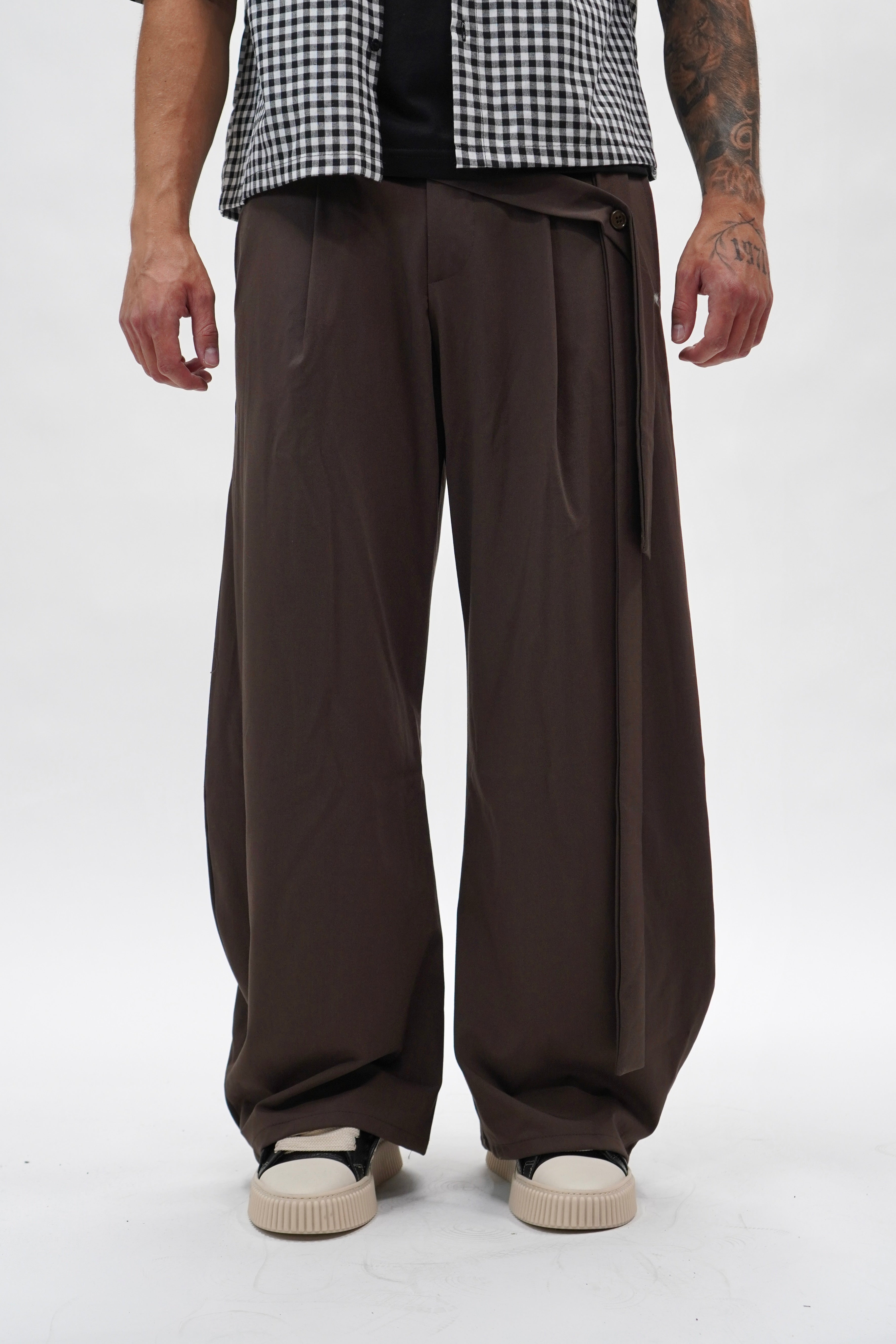 Pantalone Belt Moka
