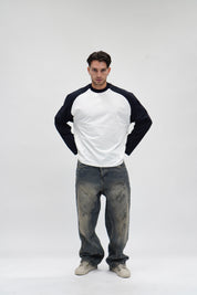 Longsleeve Raglan Blue