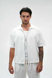 Coordinato Zipped White