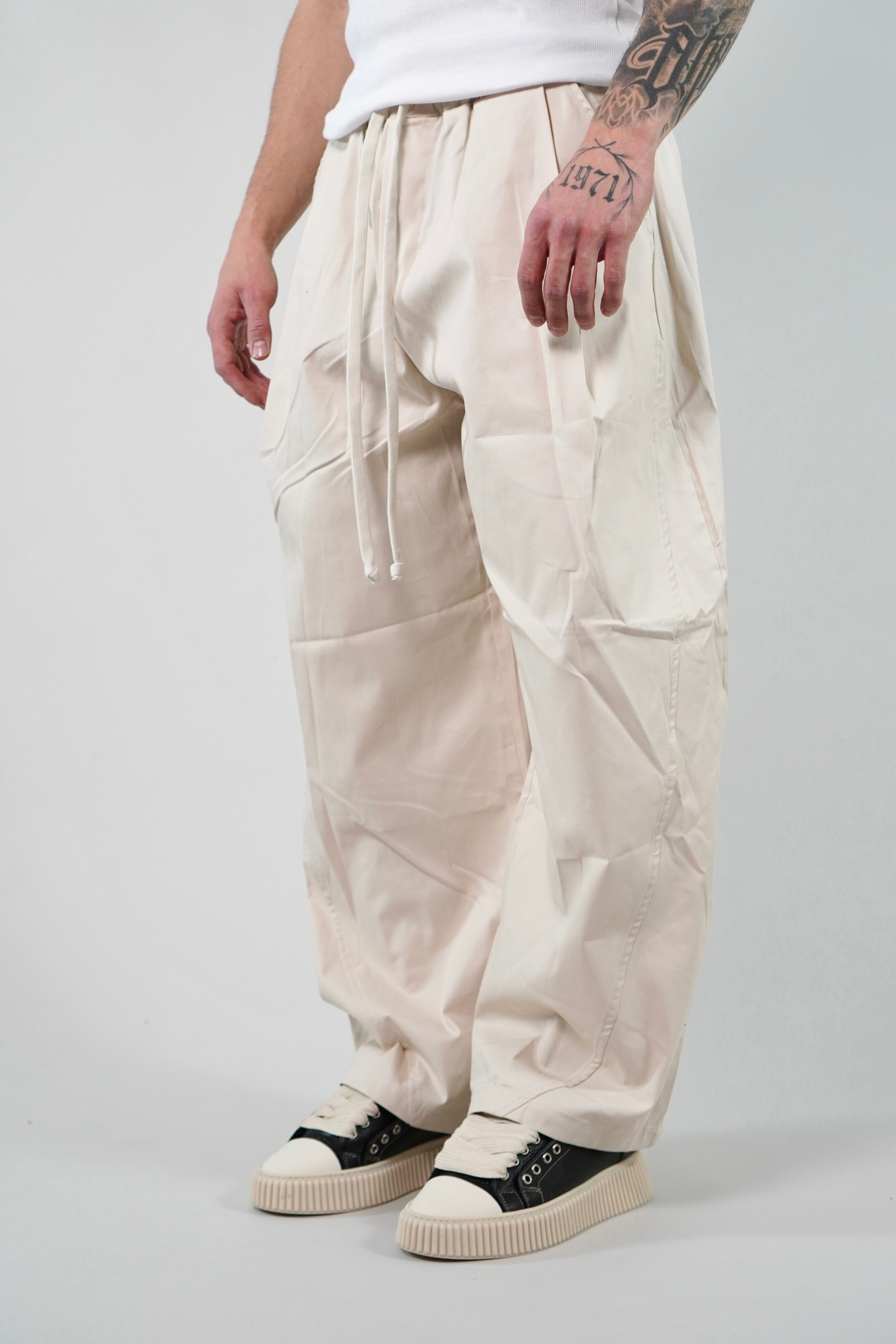 Pantalone Baloon Beige