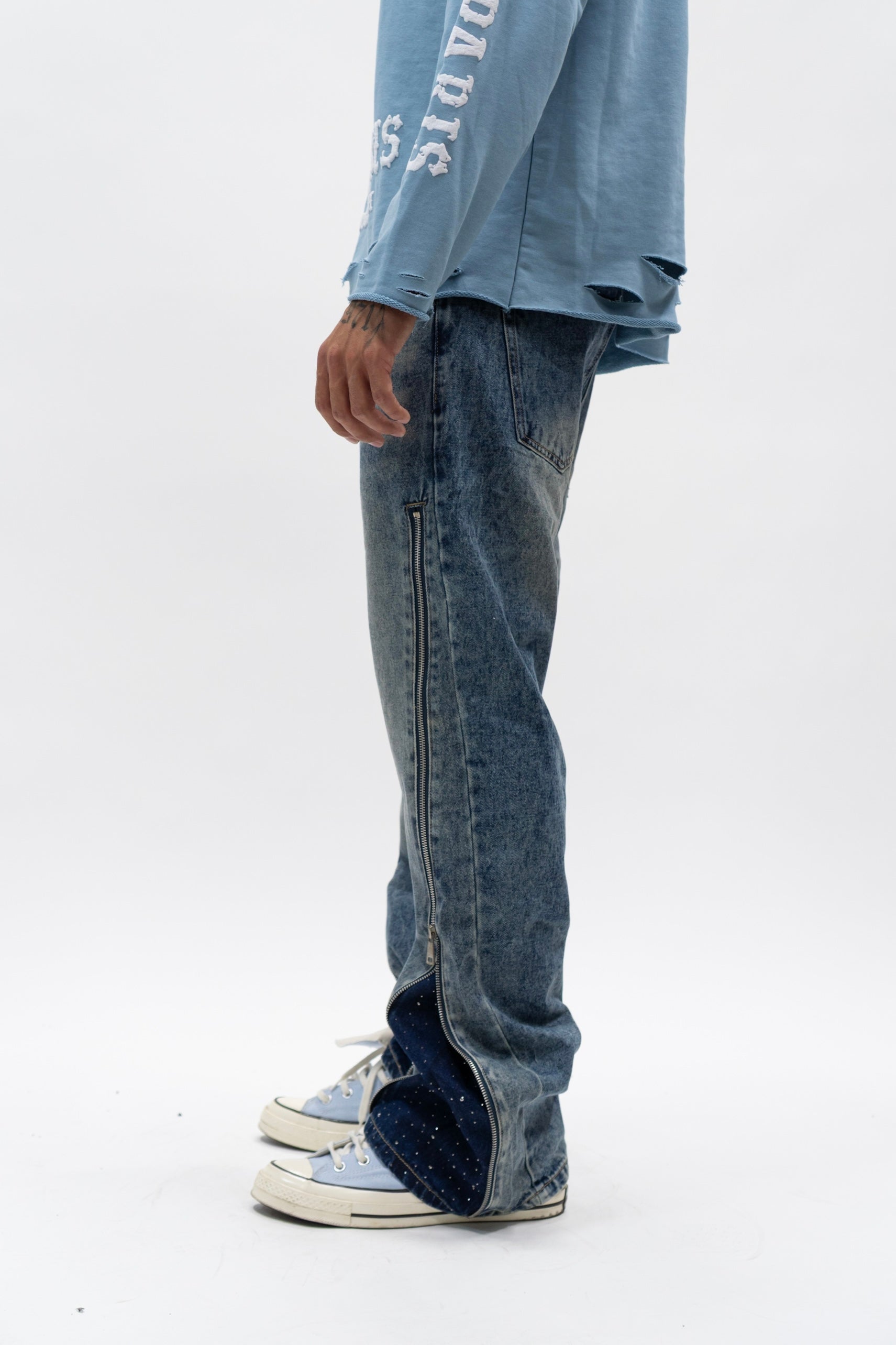 Jeans Flare Svarovsky Sky