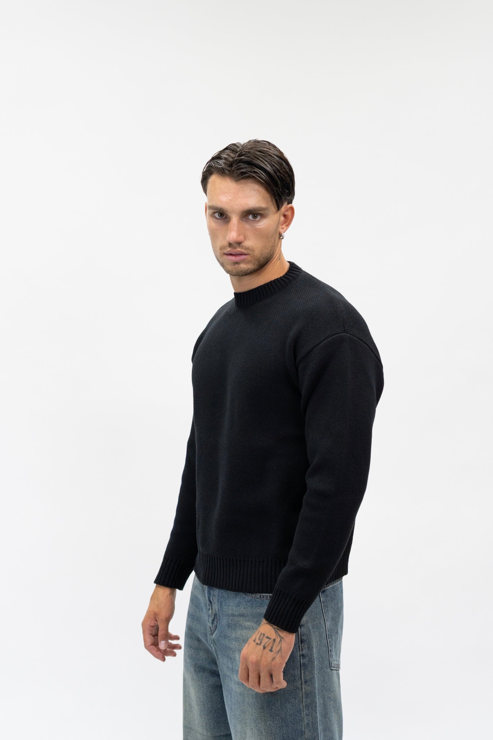 Maglione Cott Black