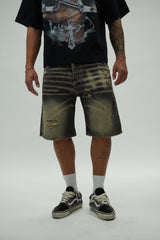 SHORT JEANS UOMO ART STRARCK BLACK
