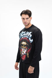 Longsleeve Faith Black