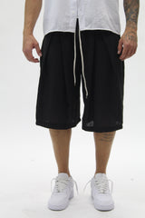 Bermuda Simil Lino Black