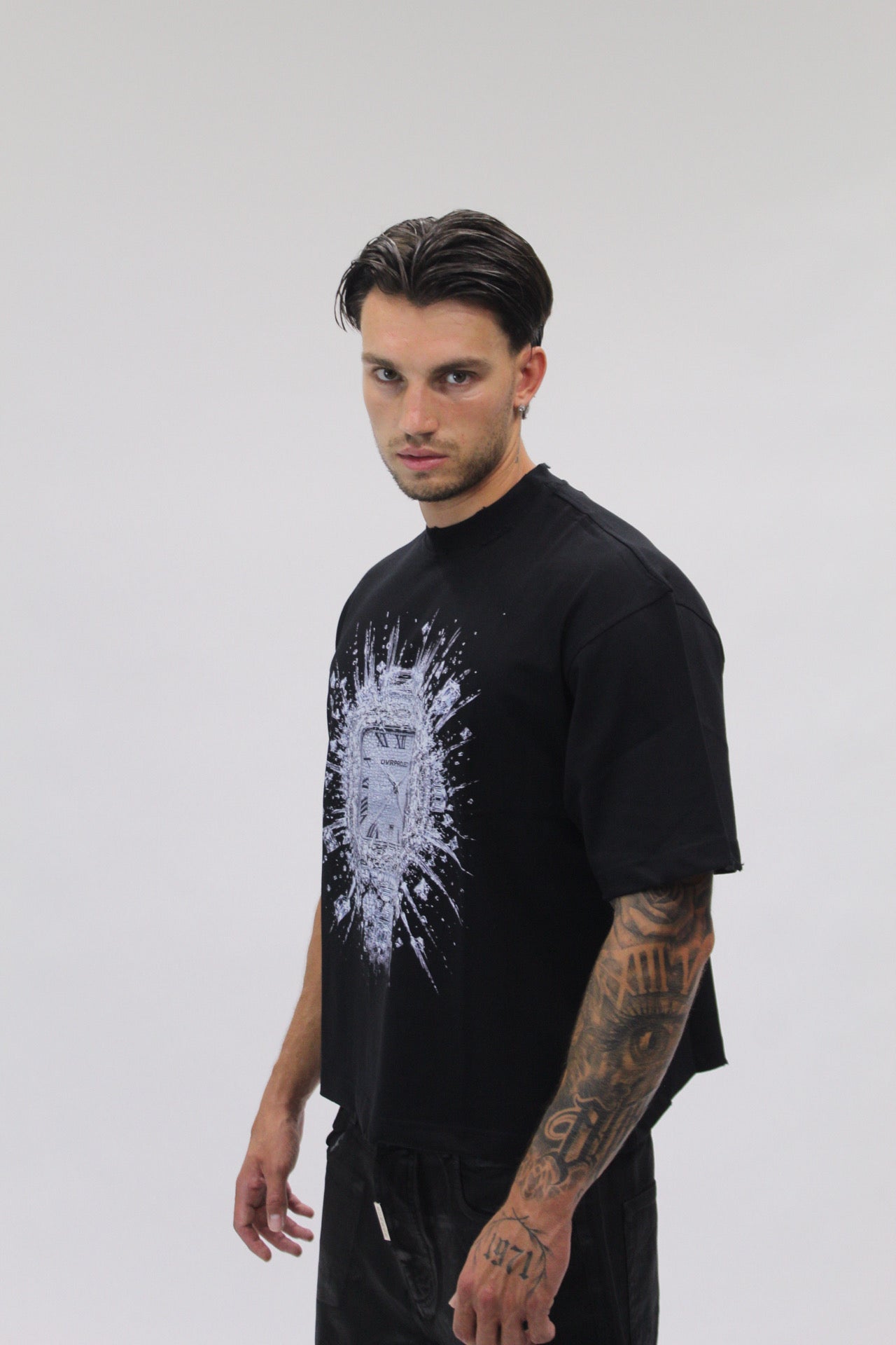 T-shirt OVRPROJECT clock