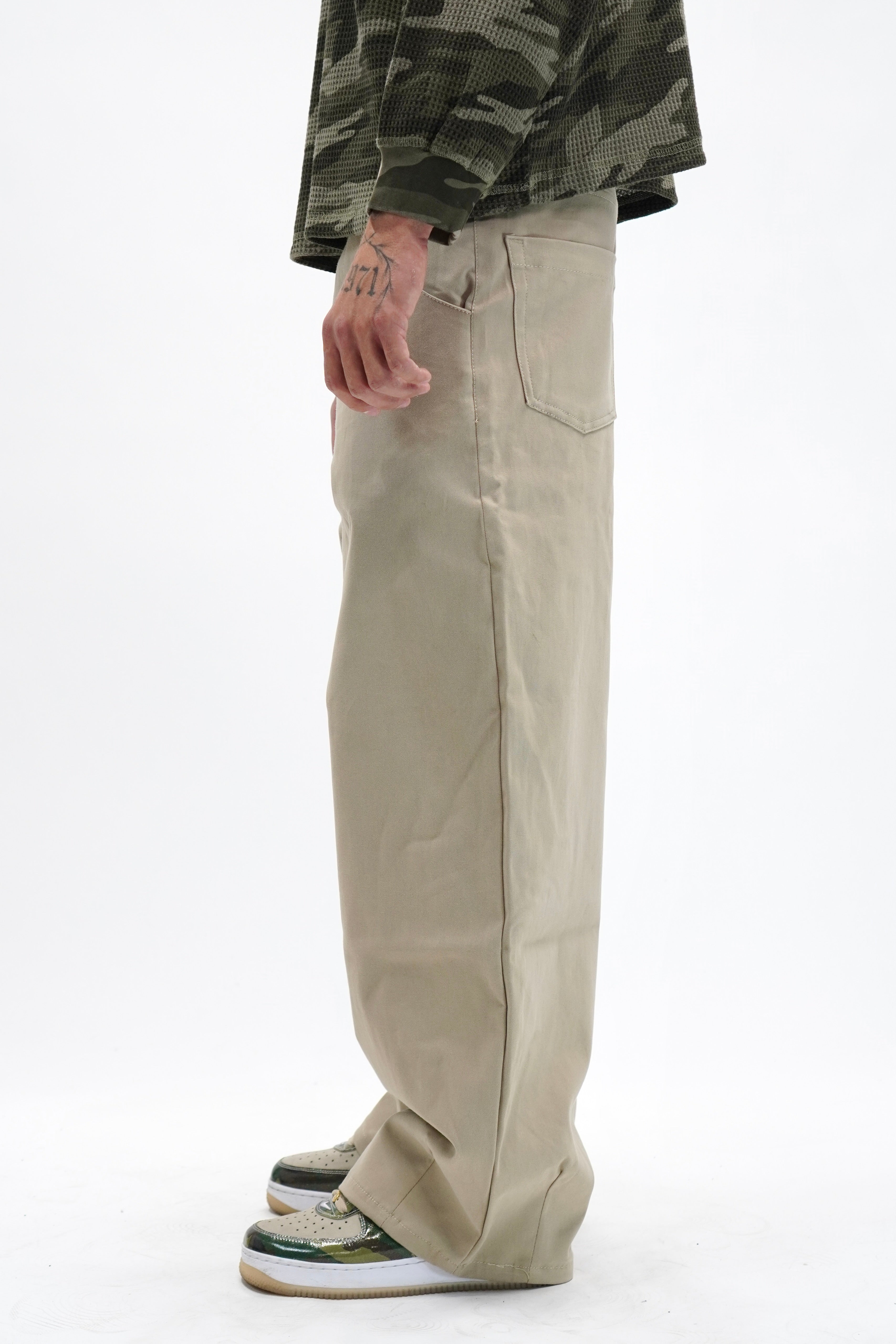 Pantalone Loose Fit Sand