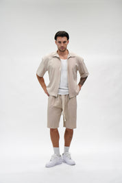 Coordinato Zipped Beige