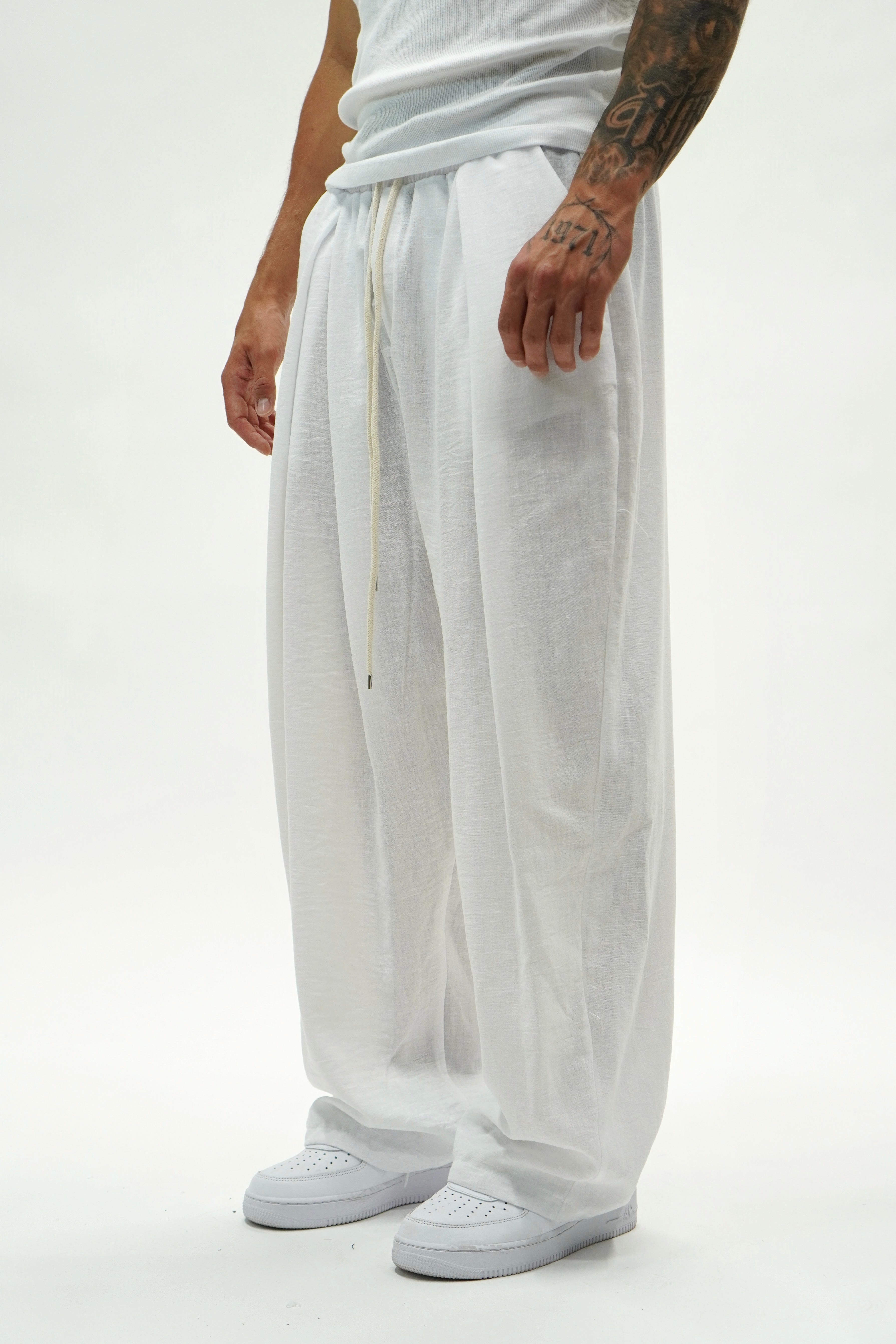 Pantalone Super Pencies Line White
