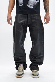 Jeans Baggy Studded Wax