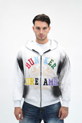 Hoodie Bunker Dreams White