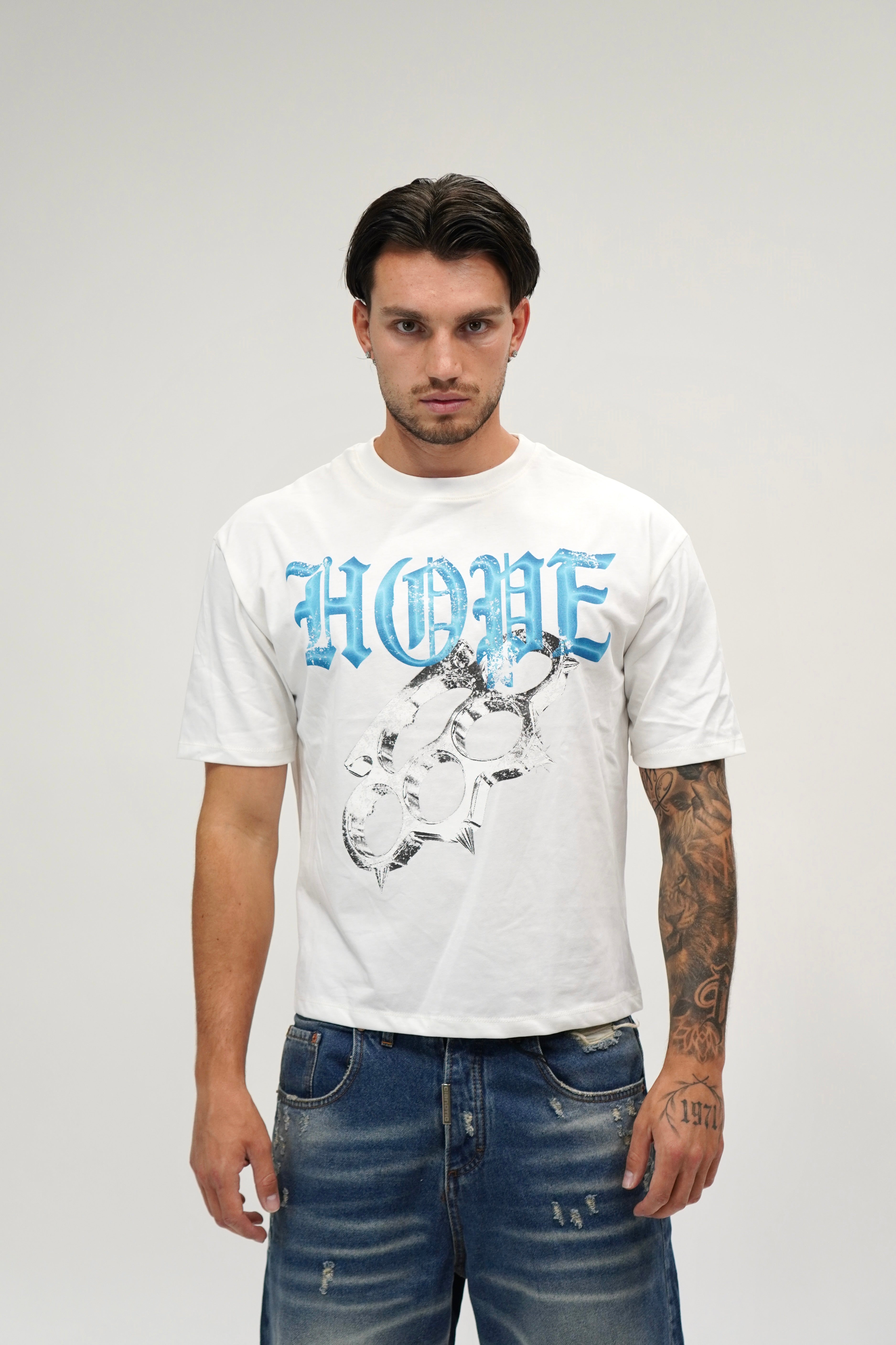T-shirt Hope White