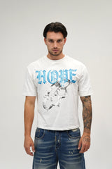 T-shirt Hope White