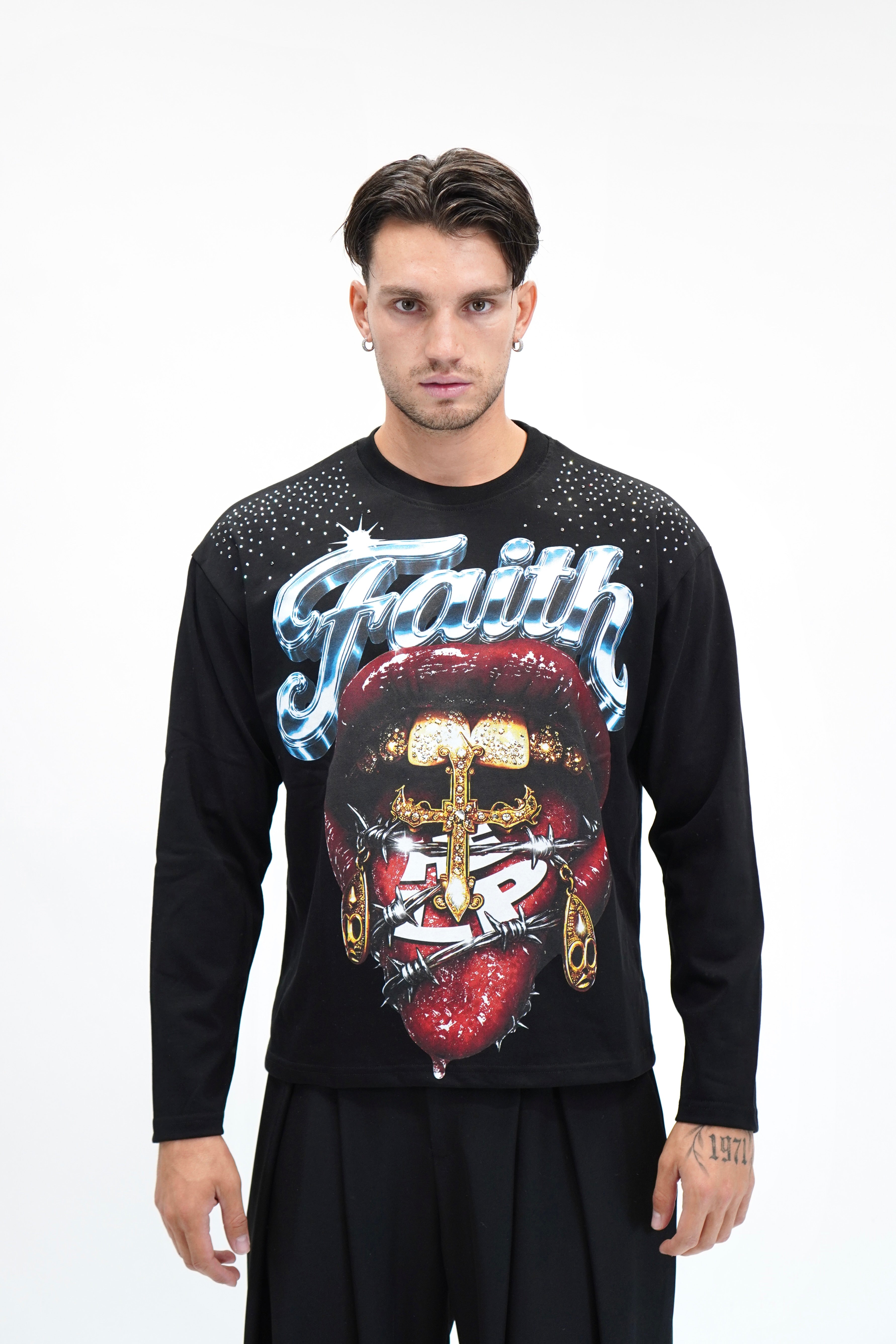 Longsleeve Faith Black