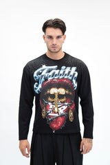 Longsleeve Faith Black