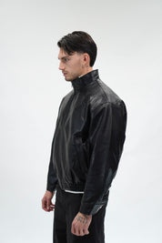 Giubotto Leather Black