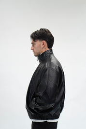 Giubotto Leather Black