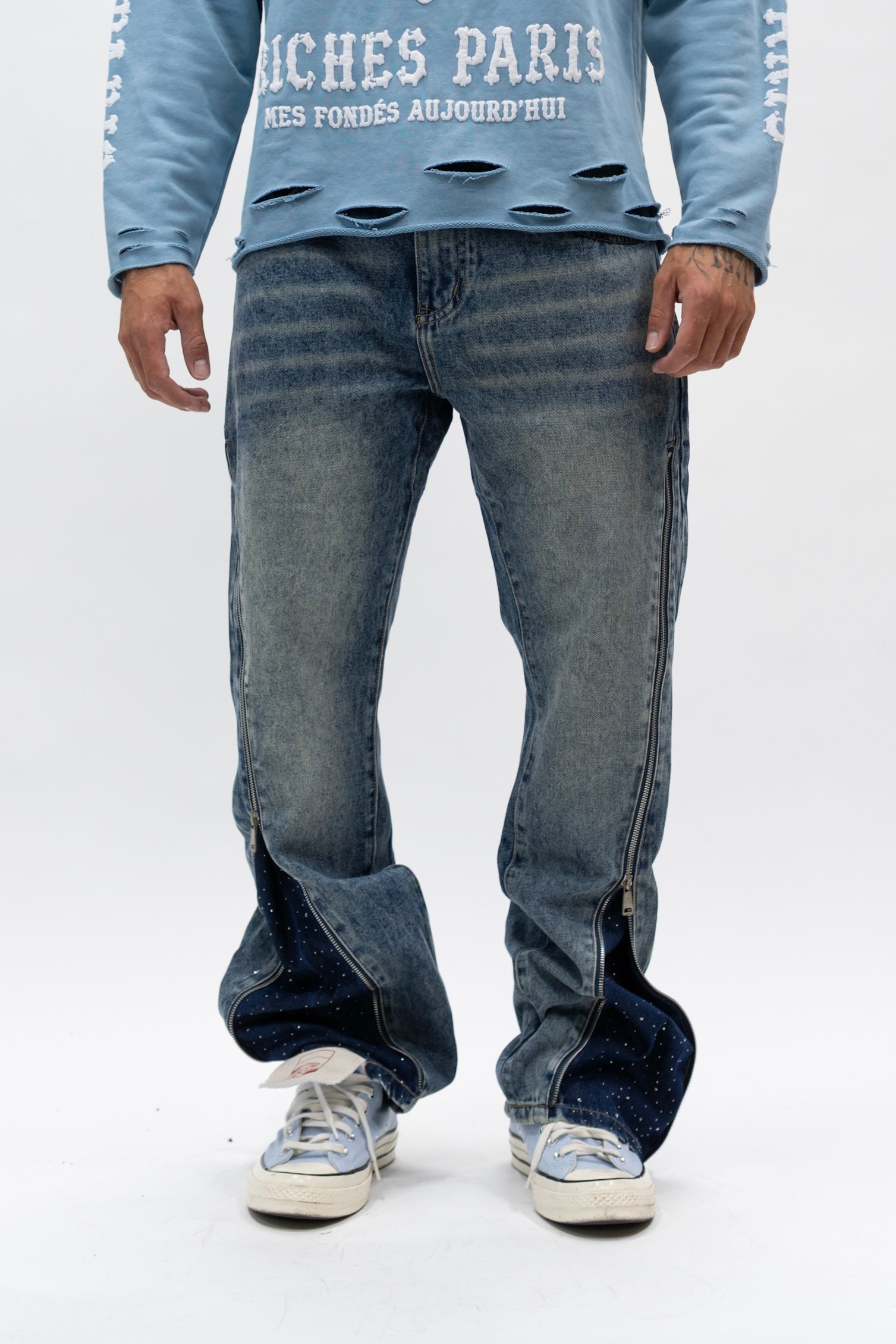 Jeans Flare Svarovsky Sky