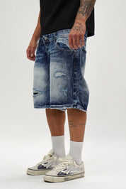 Jorts Double Blue