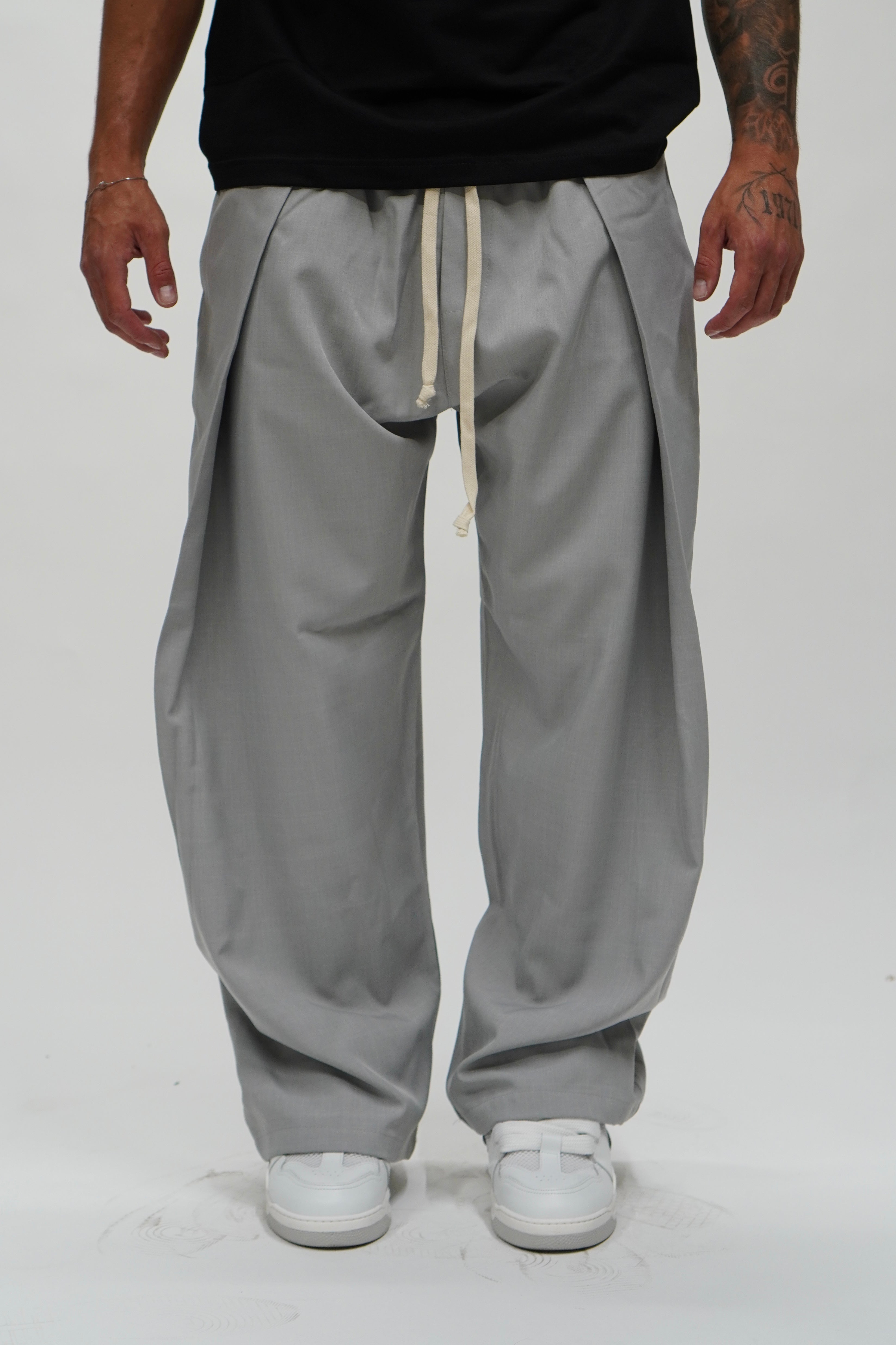Pantalone Pencies Laces Grey