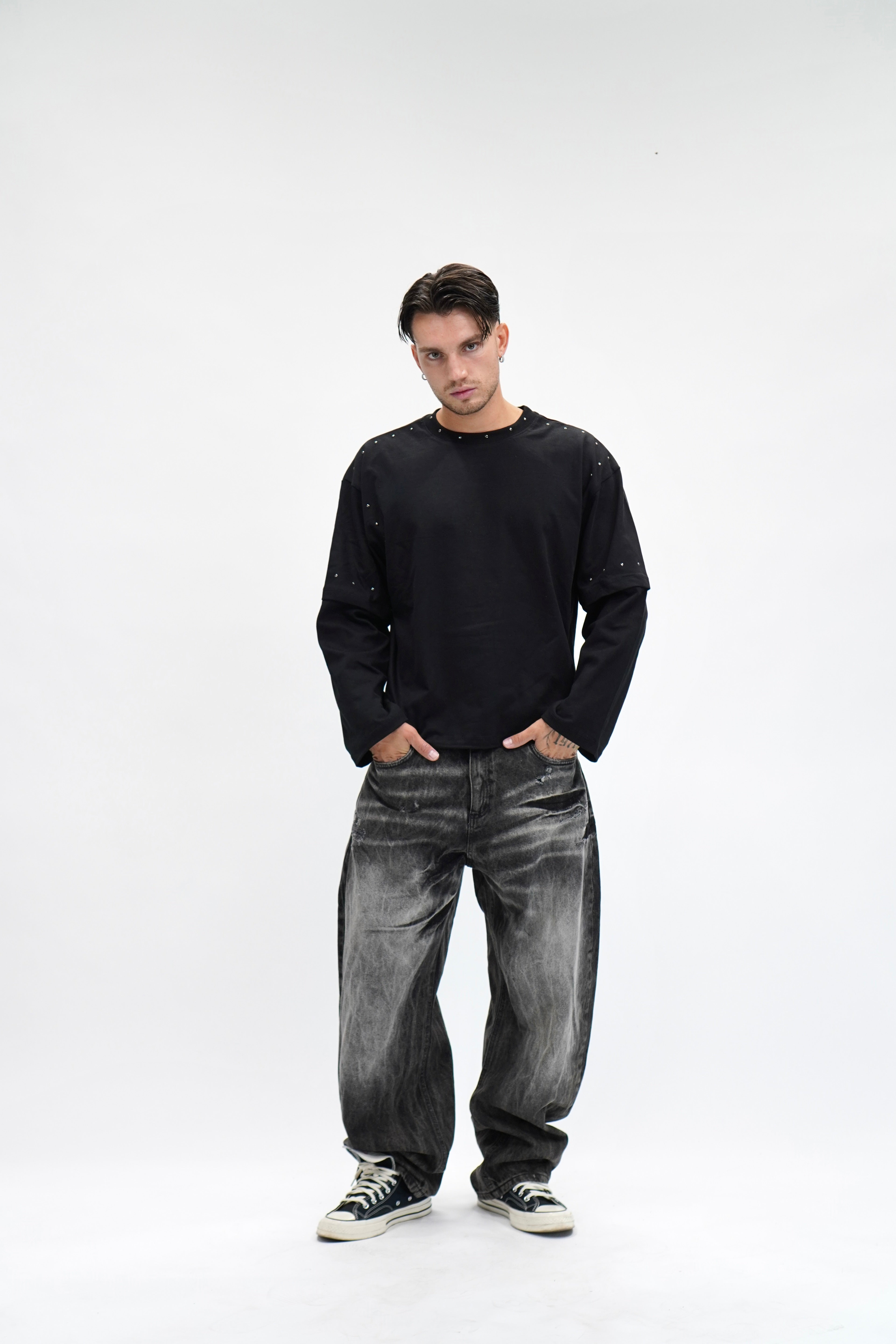Longsleeve Double Studs