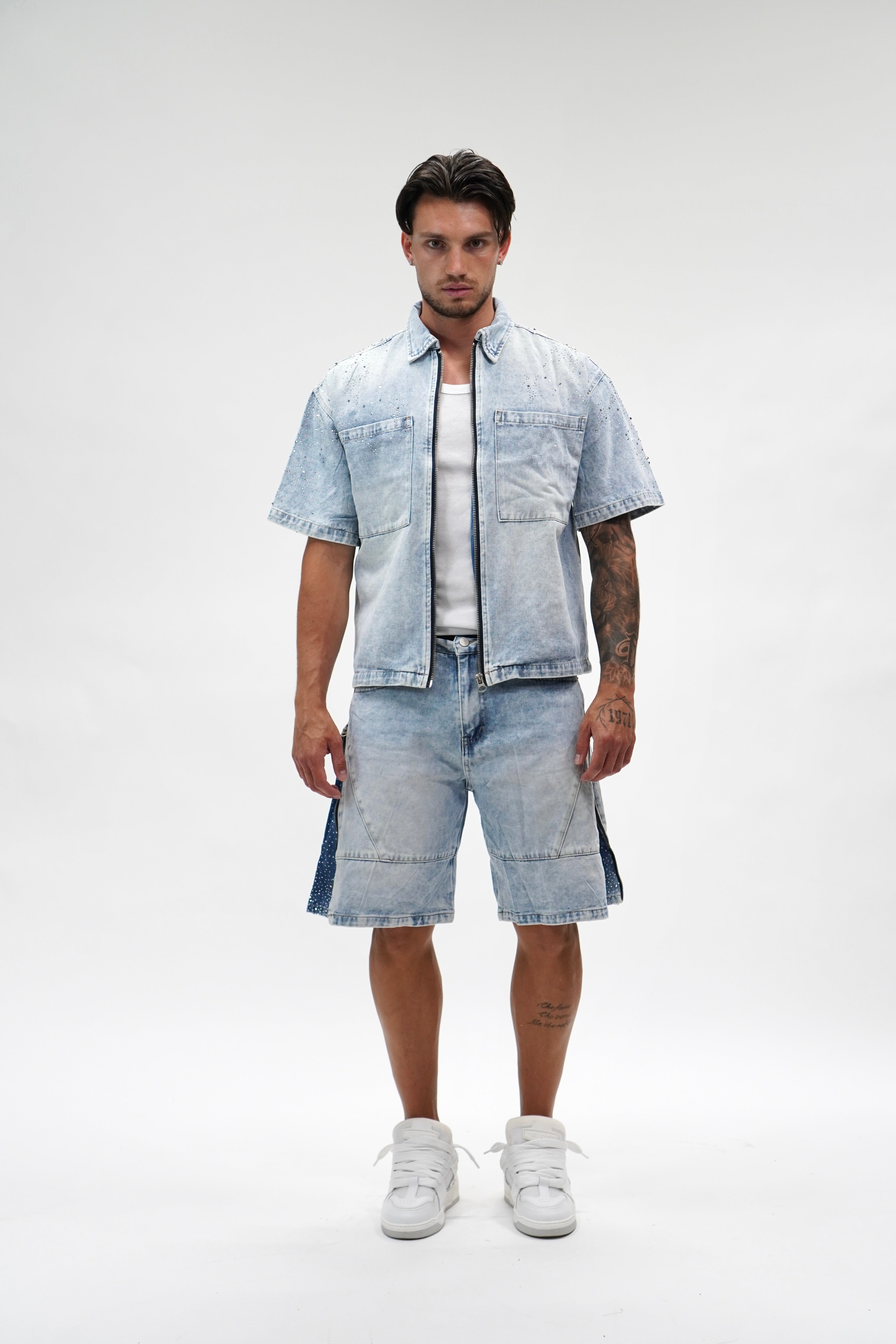 Coordinato Flare Zip Brilant