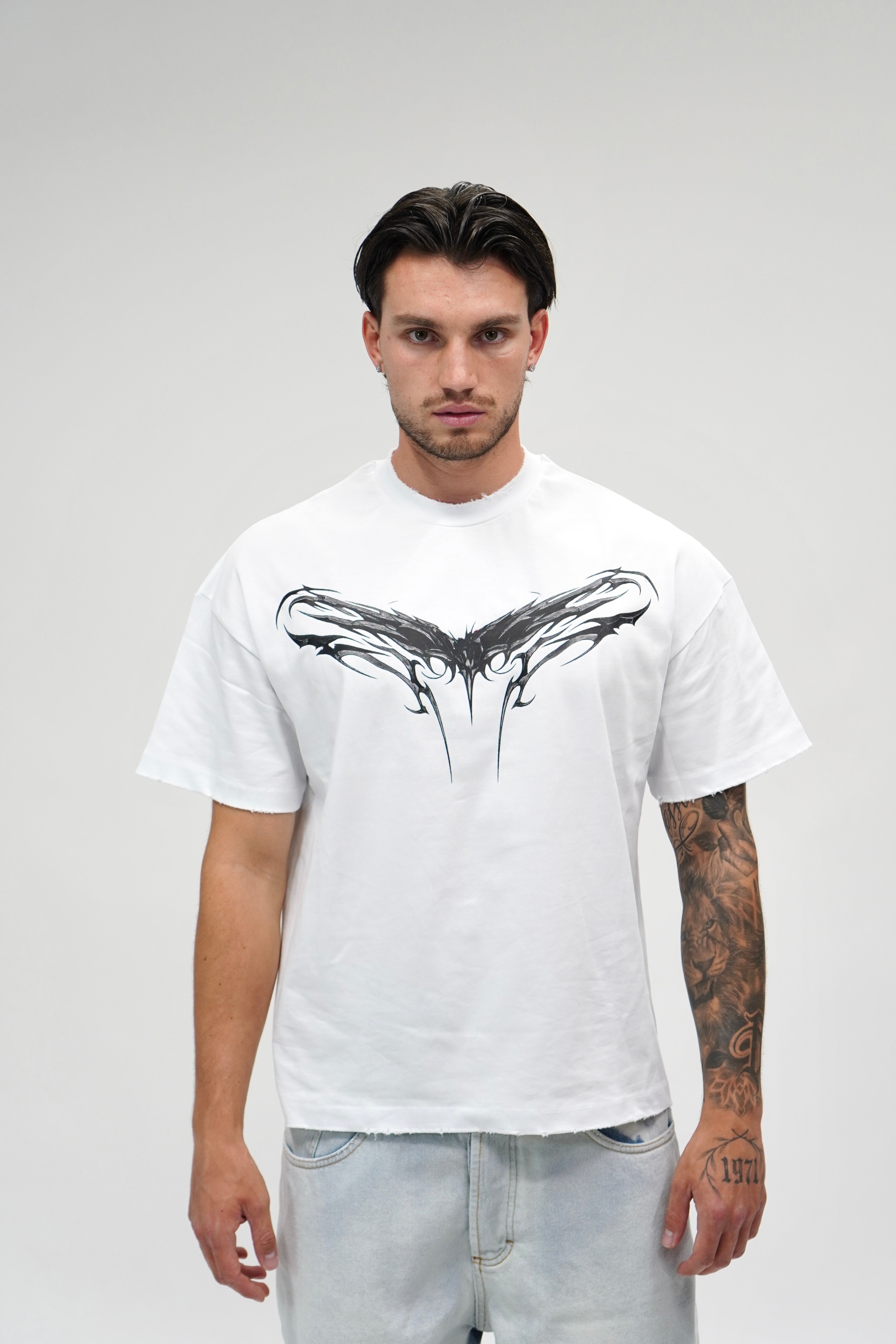 T-shirt Chrome White