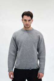 Maglione Rupture Grey