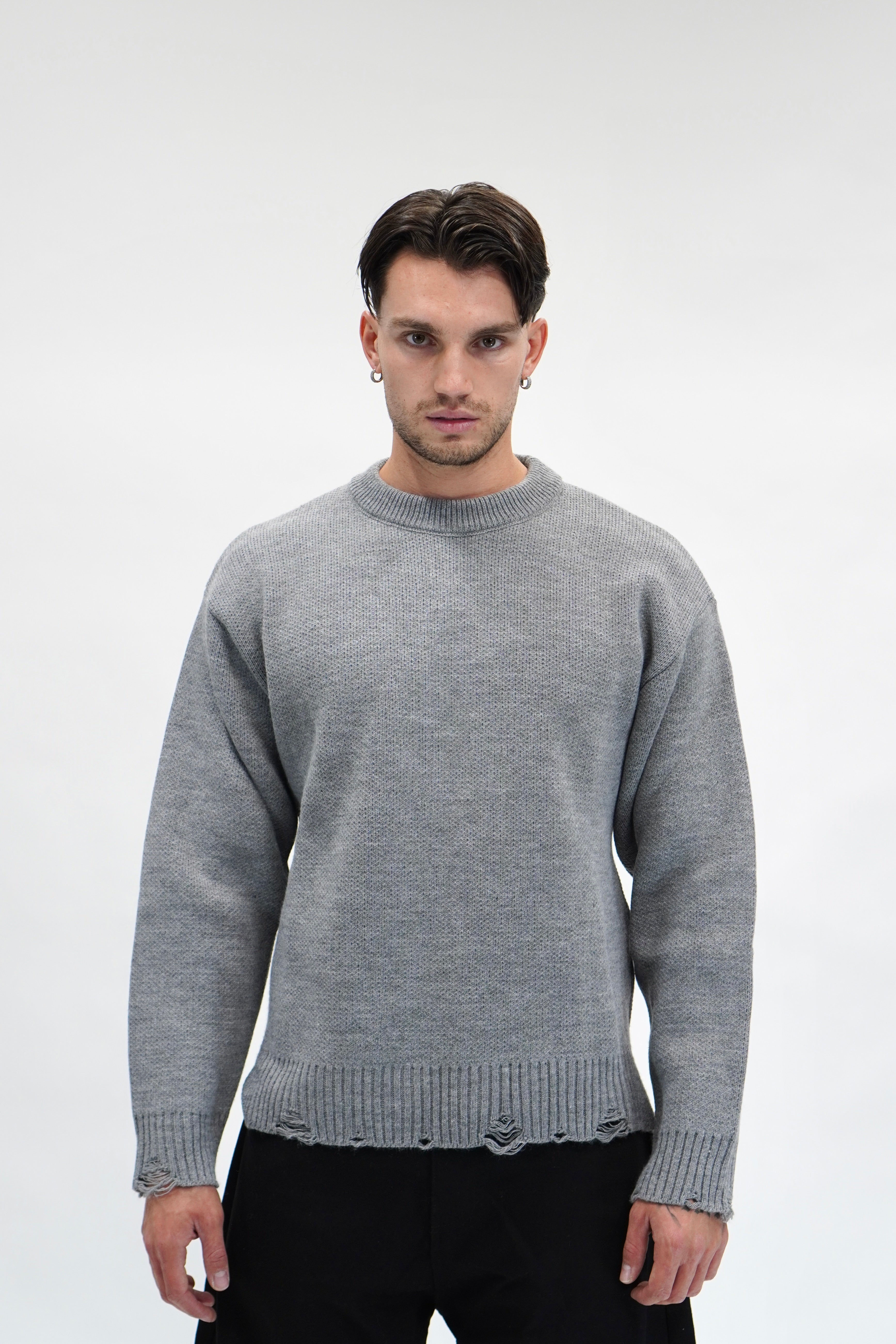 Maglione Rupture Grey