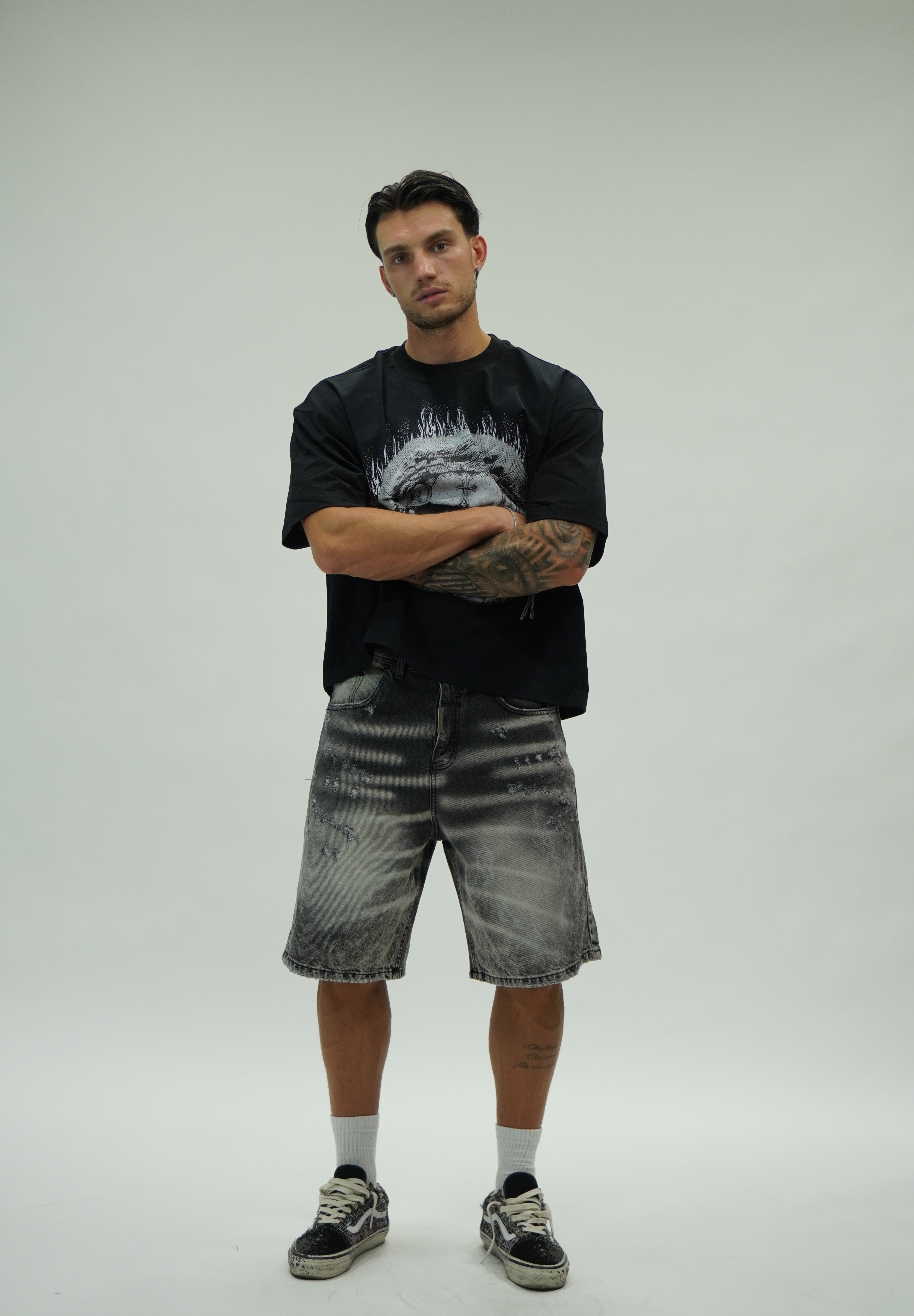 Short 02 Sabbiato Black