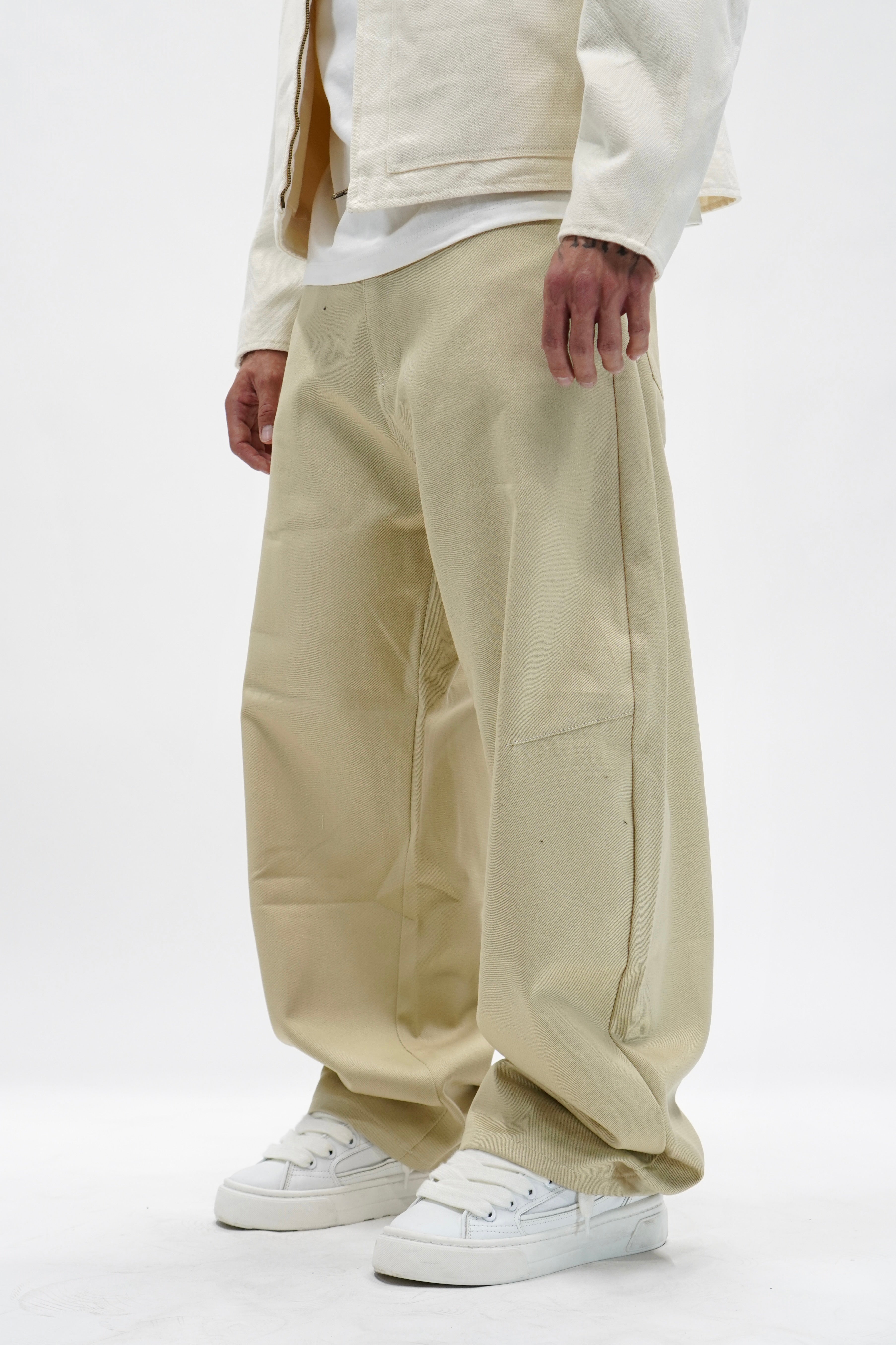 Jeans Baloon Beige