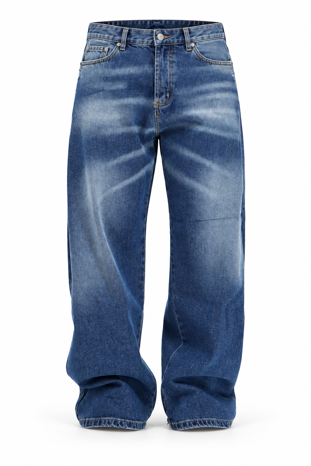 Jeans Baggy Light Blue Faded