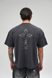 T-shirt Chrome Piombo