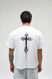 T-shirt Chrome White