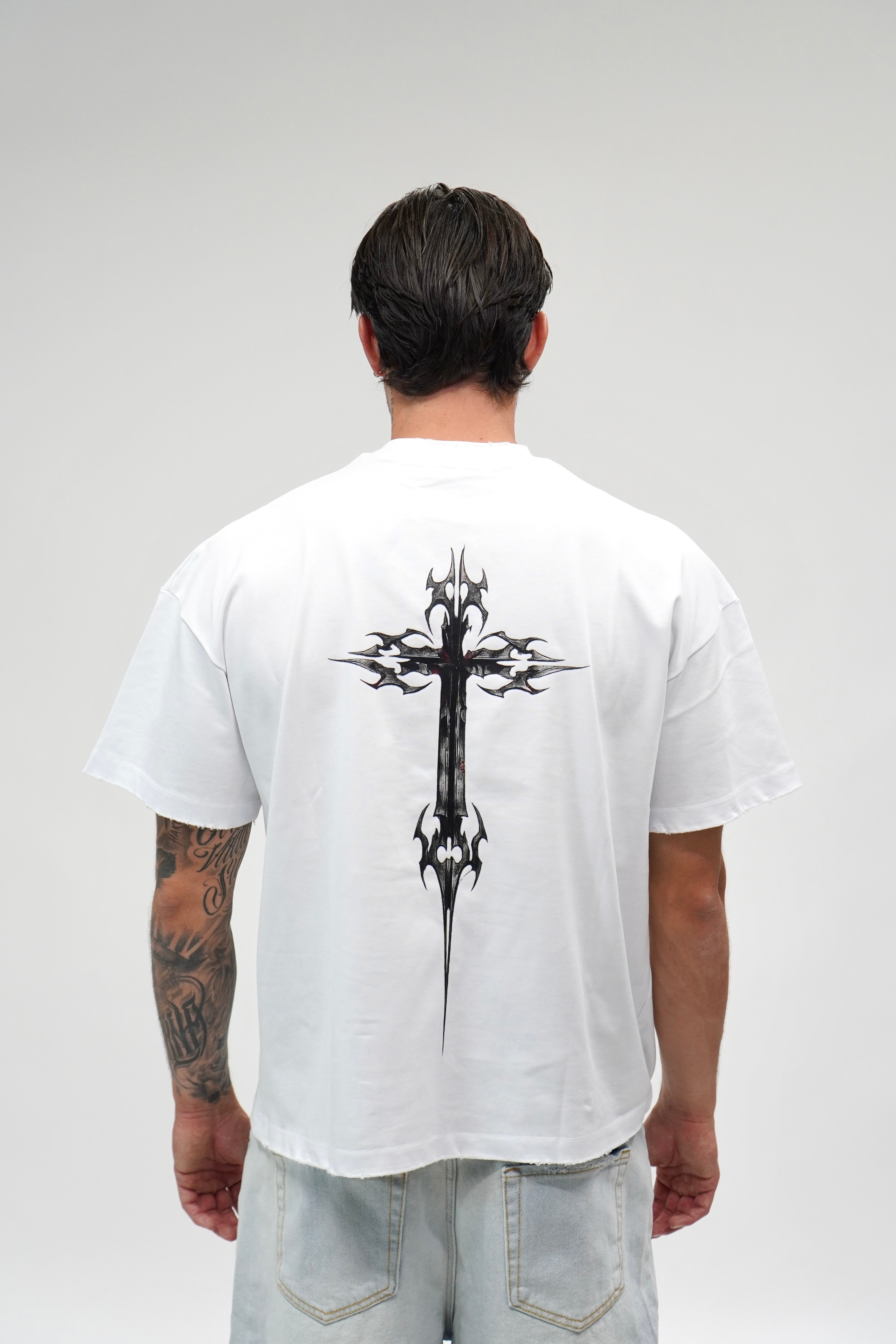 T-shirt Chrome White