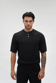 T-shirt Serafino Black