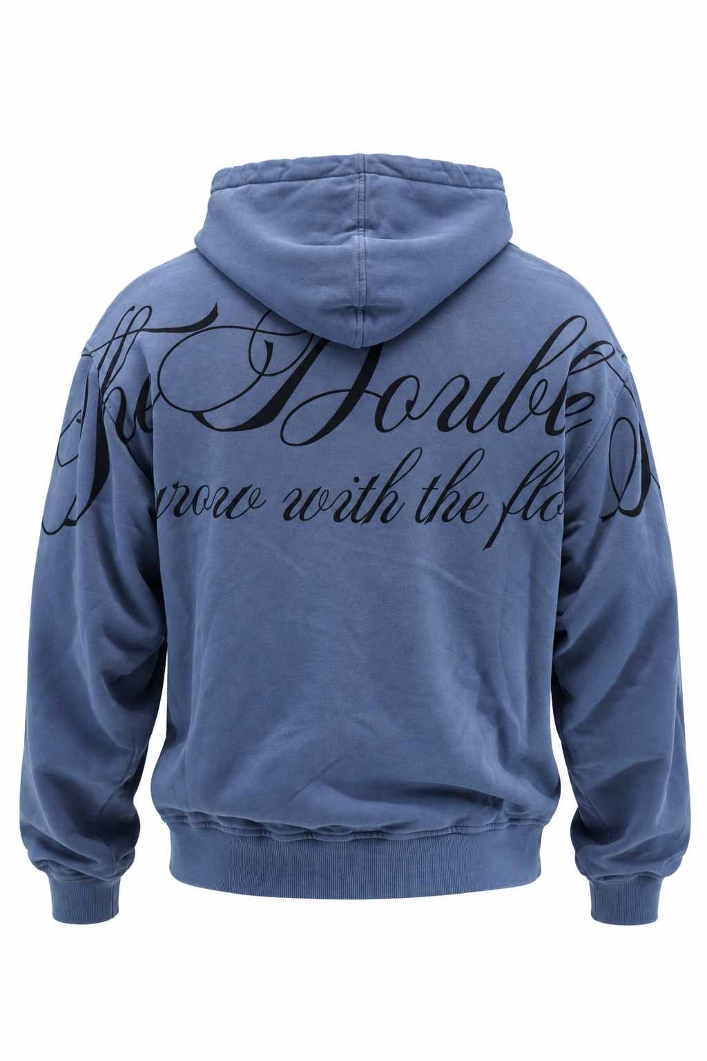 Hoodie Italic Blue