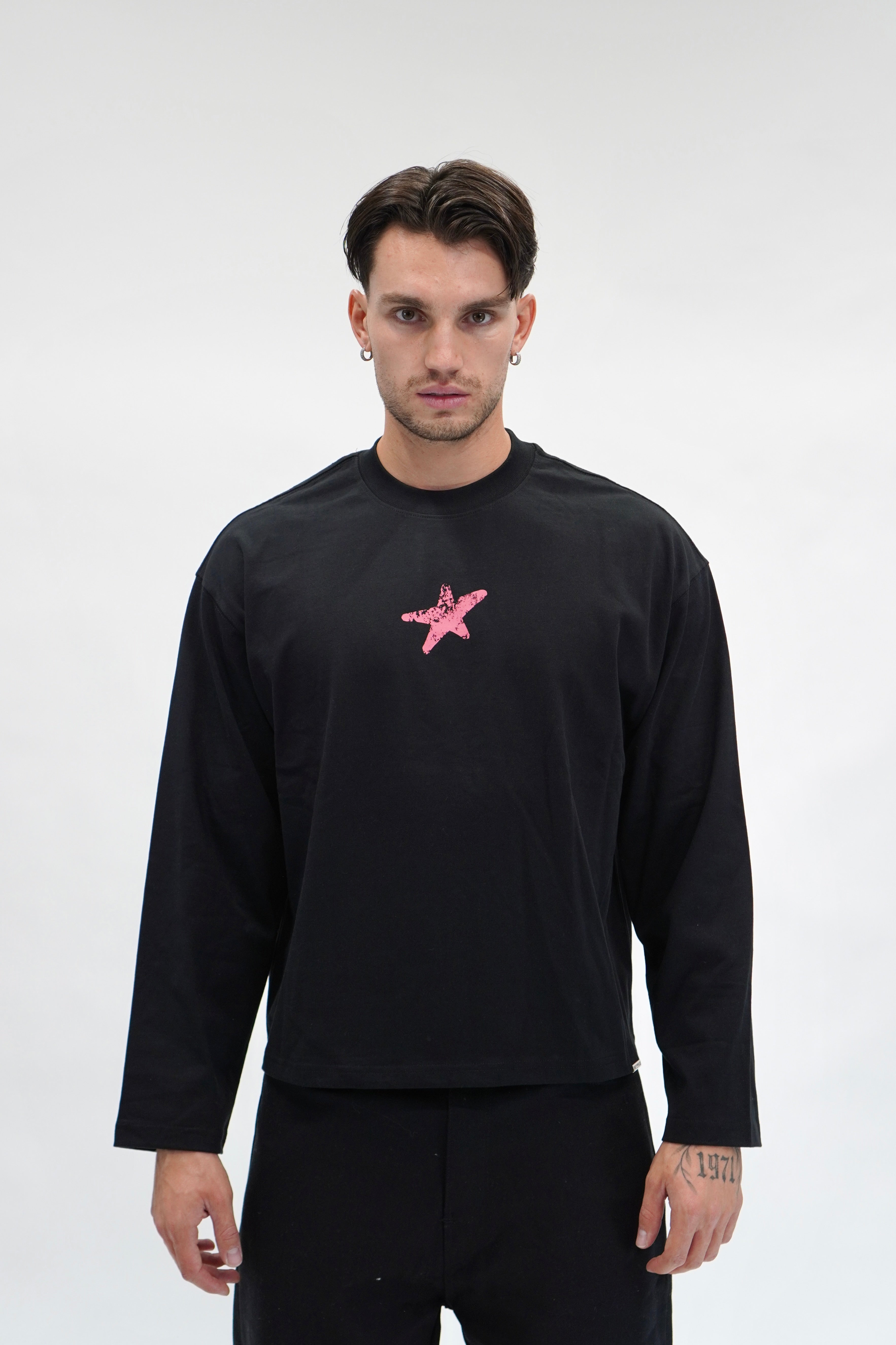 Longsleeve Pink Star