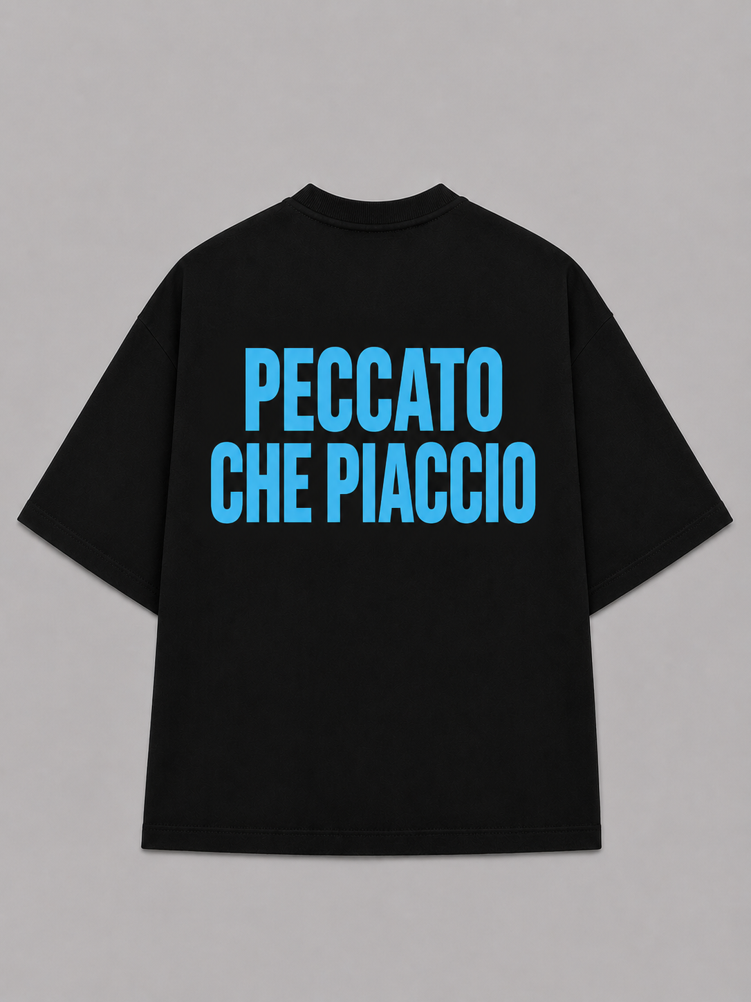 T-shirt PECCATO CHE PIACCIO (4 colori)