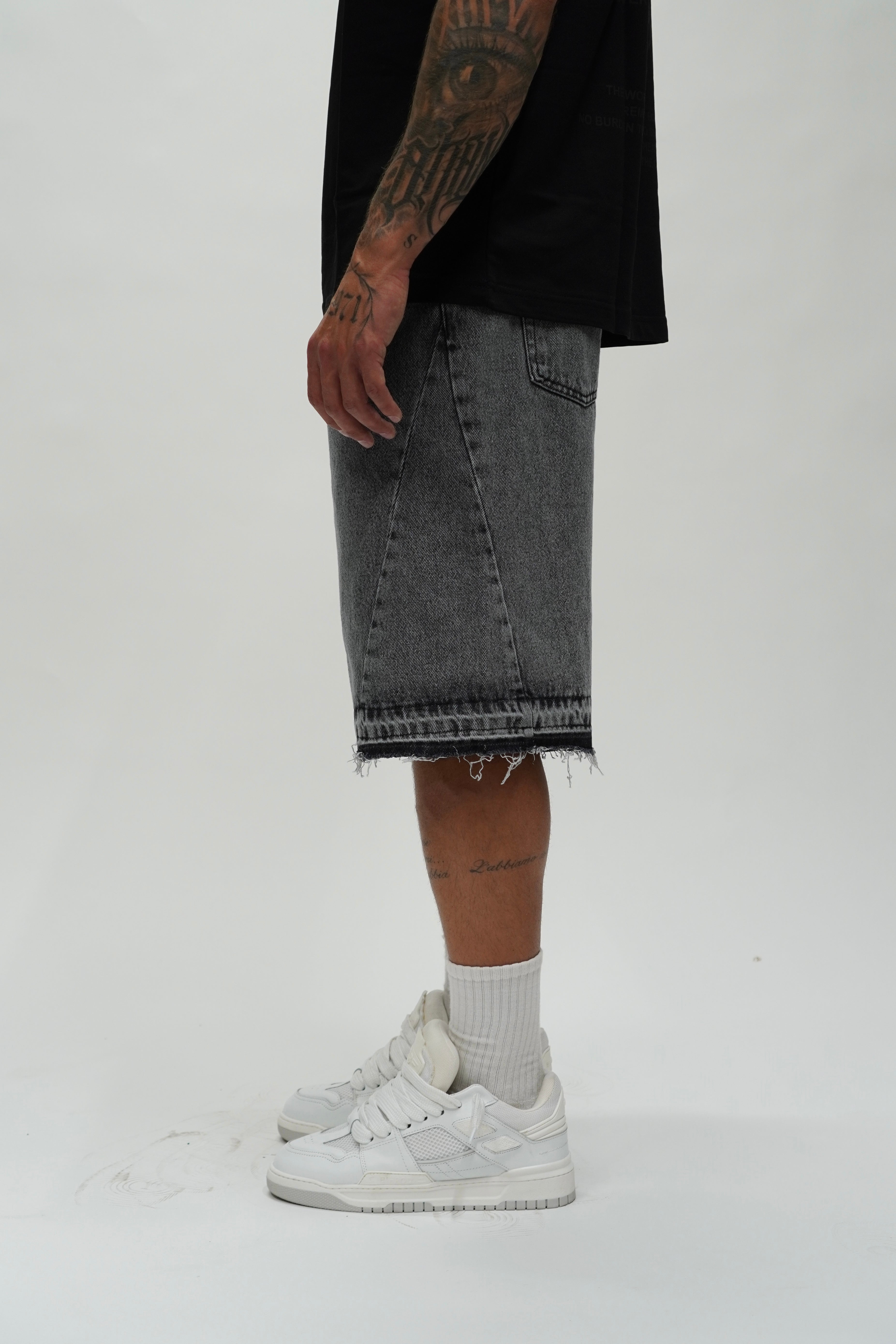Jorts Flare Grey